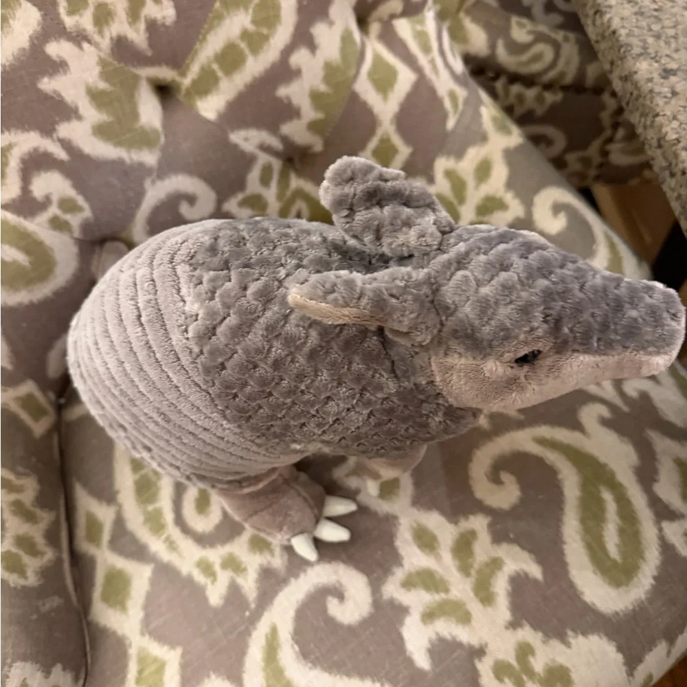 Plush Armadillo Toy - Wild republic 12” Gray